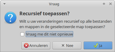 Recursief toepassen?