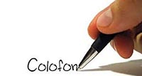 Colofon